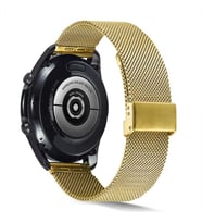 Samsung Galaxy Watch 46mm Kordon 22mm Metal Kordon 45 (Gold)