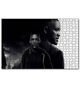 Cakapuzzle  Gemini Man Will Smith  Puzzle Yapboz MDF (Ahşap) (500 Parça)