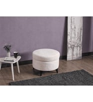 Melina Renk Seçenekli Modern Tasarımlı Puf (Mavi)