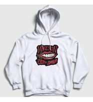 Presmono Unisex Beyaz Zitti E Buoni Band Maneskin Kapüşonlu Sweatshirt 364110tt (Beyaz)