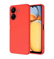 Xiaomi Poco C65 Kılıf İçi Kadife Lansman Kapak (Kırmızı)
