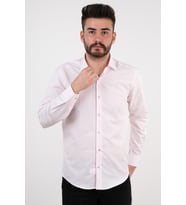 APARTRO SLİMFİT GÖMLEK (Pembe)
