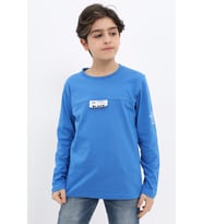 Toontoy Erkek Çocuk Tişört (Saks)