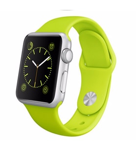 Ally Apple Watch 7-8 45mm 6-5-4 44mm Silikon Kordon Kayış 3-2-1 42mm (Yeşil)