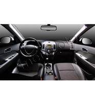 Meriç® Hyundai i30 Ön Torpido Kaplama Maun 18 Parça 2007-2012 (Alüminyum)