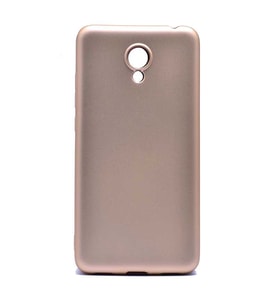 Meizu M6 Kılıf Soft Mat Premier Case (Gold)