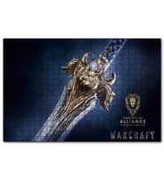 Cakapuzzle Warcraft Kılıç Yakın Çekim  Puzzle Yapboz MDF (Ahşap) (255 Parça)