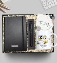 Kişiye Özel Tasarım Kupa & Defter & Mat Roller Kalem Öğretmenler Günü Hediye Seti (Model 7)