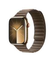 Apple Watch 10/11 42mm-38/40/41mm Kordon FineWoven İnce Dokuma Manyetik Baklalı (Vizon)