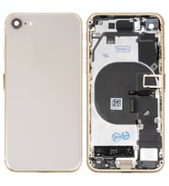Apple iPhone 8 İle Uyumlu Dolu Kasa (Altın)