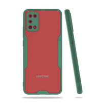 Galaxy A02S Kılıf Zore Parfe Kenarları Pastel Renk Silikon Kılıf (Yeşil)