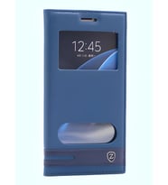 Galaxy C5 Kılıf Elite Kapaklı Kılıf (Lacivert)