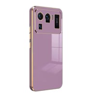 Microsonic Xiaomi Mi 11 Ultra Kılıf Olive Plated Siyah (Lila)