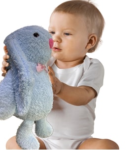 Uyku Arkadaşım PAPYONLU Uzun Kulak Bunny Peluş Tavşan 65 cm (Mavi)