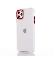 Ally iPhone 13 Pro Max 6.7inç Kılıf Parlak Renkli Çerçeveli Ultra Lüx TPU Silikon Kılıf (Şeffaf)