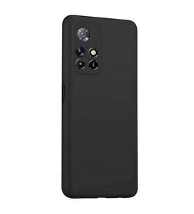 Vendas Xiaomi Poco M4 Pro 5G Premier Soft Serisi Yumuşak Silikon Kılıf (Siyah)
