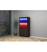 Vena Yarım Kapak Ofis Dosya Dolabı 80X35X150 (Venge)