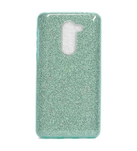 Huawei GR5 2017 Honor 6X Kılıf Simli Parlak Shining Kapak (Yeşil)
