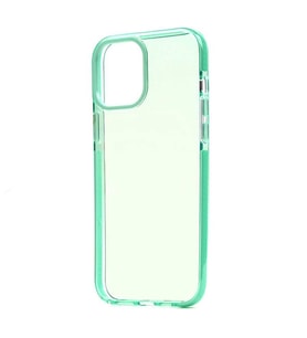 Uyumlu Model Apple iPhone 12 Pro Max Kılıf Trend Renkli Kapak (Yeşil)