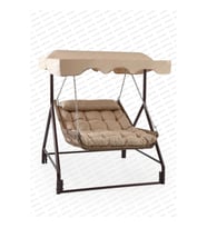Capri Swing Capri Bed Rattan Bahçe Salıncağı  Balkon Salıncağı  (Kahverengi Açık)