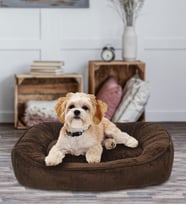 Köpek - Kedi Evcil Hayvan Yatağı (Kahverengi)