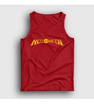Presmono Unisex Haki Logo Helloween Atlet 148988tt (Kırmızı)