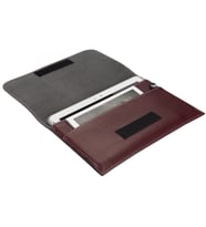 Tablet Kılıfı 2 Cepli 7 İnch 9 İnch 10.1 İnch Rainbow Vegan 19x28 cm (Bordo)