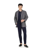 PİERRE CARDİN 5610 3LÜ ERKEK ROB TAKIM (Lacivert)