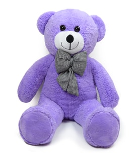 Pandamkee 80 Cm Sevgiliye Özel Hediyelik Ayı (Lila)