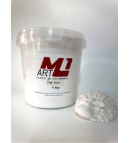M1 ART Kokulu Taş Tozu 1kg - (kokusuzdur) (Beyaz)