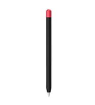 Microsonic Apple Pencil (2. nesil) Kılıf Mat Silikon Sarı Yeşil (Kırmızı)