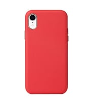 Apple iPhone XR Kılıf Zore Eyzi Kadife İç Yüzey Suni Deri Kılıf (Kırmızı)