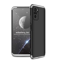 Xiaomi Redmi Note 10 Kılıf Zore Ays Full Koruma Kılıf (Gri)