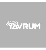 Ah Be Yavrum Araba Sticker siyah 16x4 CM (Beyaz)