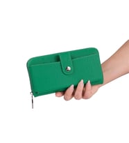 Bagacar Bozuk Para ve Telefon  Bölmeli Kullanışlı Cüzdan Mor (Benetton)