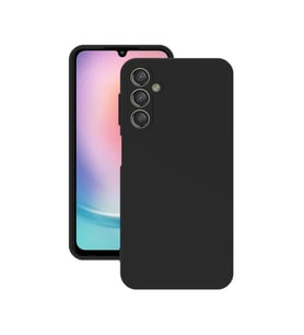 Samsung Galaxy A24 Kılıf Kamera Korumalı Silikon Rubber Arka Kapak (Siyah)