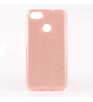 Huawei P9 Lite Mini Kılıf Simli Parlak Shining Kapak (Pembe)