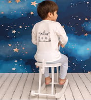 Pia Baby GL2016 İsme Özel Çocuk Pijama Takımı 1-8 Yaş (Mavi)