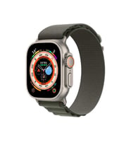 Apple Watch 7 45mm Zore KRD-74 Hasır Kordon (Yeşil)