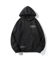 The Happiest Baskılı Oversize Sweatshirt (Siyah)