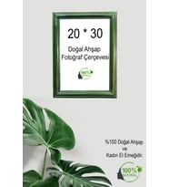 Çok Kullanımlı 20*30 Çerçeve (Yeşil)