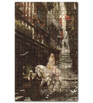 Cakapuzzle Lady Godiva Çıplaklığın Tarihi Puzzle Yapboz MDF (Ahşap) (1000 Parça)