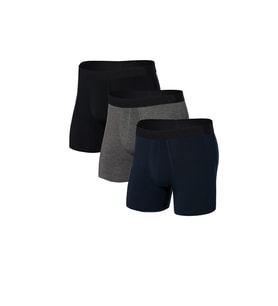 Erkek Boxer 3'lü Paketler %95 Pamuk - Premium Collection (Çok Renkli)