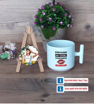 Kadın Öğretmene Hediye Kupa Bardak Beyaz ve Fotoğraflı Ahşap Anahtarlık Hediye (Model 12)