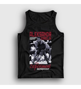 Presmono Unisex Beyaz Experiment Ufc Mma Güreş Aleksandr Karelin Atlet 497213tt (Siyah)