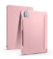 Xiaomi Mi Pad 5 / 5 Pro Kılıf Kalem Bölmeli Trifolding Case (Rose)
