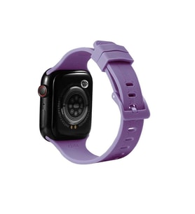 Apple Watch 7 45mm KRD-23 Silikon Kordon (Lila)