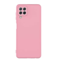 Galaxy M22 Kılıf Zore Mara Lansman İç Yüzeyi Kadife Kılıf (Koyu Pembe)
