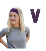 2li Spor Kadın Erkek Saç Bantları Elastik Kaymaz İnce Ter Emici Esnek Genç Saç Bandı Bandana Kadın Makyaj Yüz Yıkama Koşu Dans Fitness Yoga Pilates Bisiklet İçin Saç Bandı Taç Kadın Erkek Pamuk Atletik Egzersiz Ter Bandı Kafa Bandı (Mor)
