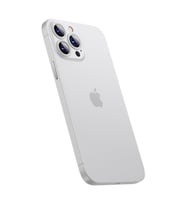 Vendas iPhone 13 Pro Max Uyumlu Lollipop Ultra Thin Silikon Kılıf (Beyaz)